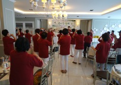 노인맞춤형 정서지원서비스 해피리본 한마음축제 입니다.